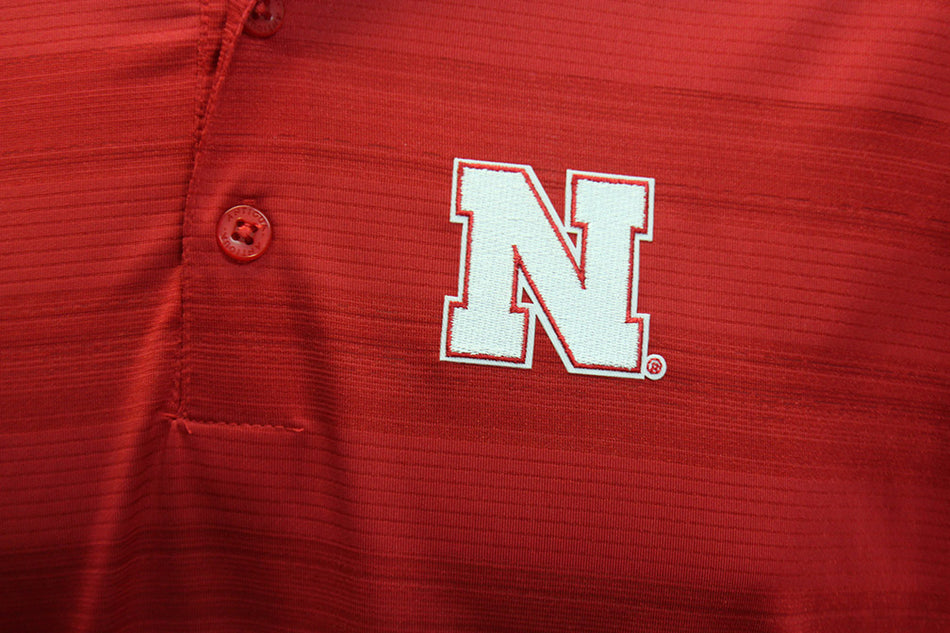 Nebraska Antigua Compass Polo
