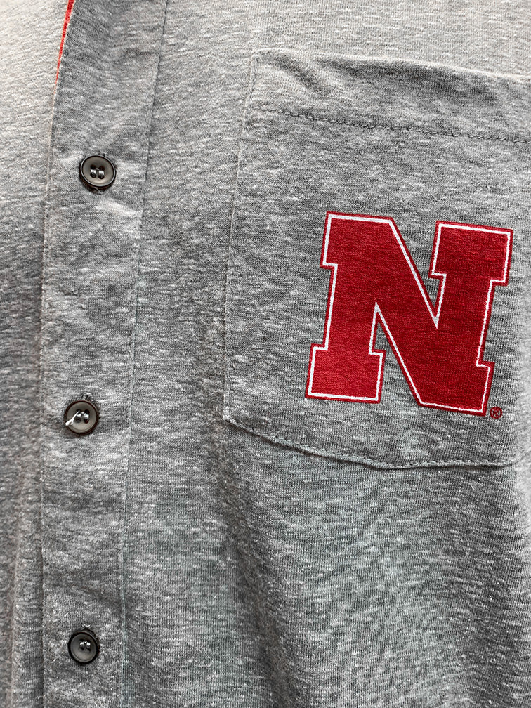 Nebraska Hey Buddy Button Down