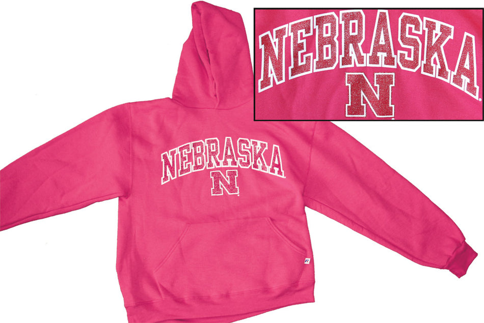 Watermelon Pink Glitter Hoody