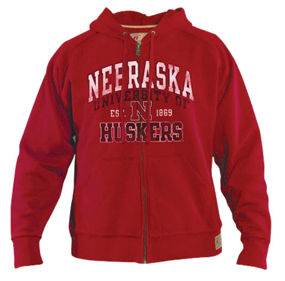 Traditional Red Zip Up Hoody