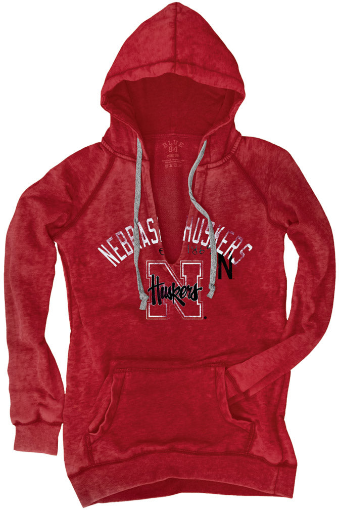 W. JUNIORS FLEECE PULLOVER HOOD