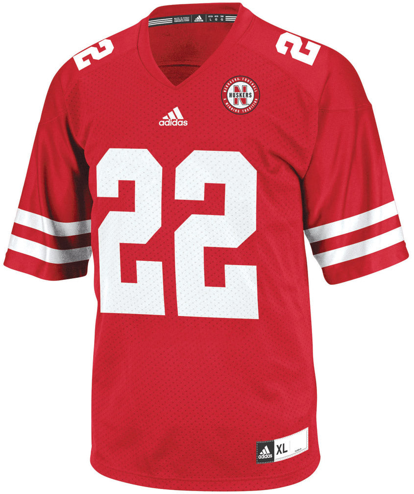 Adidas Replica No. 22 Huskers Jersey