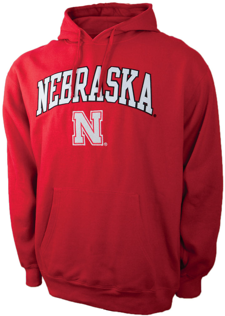 OS FLEECE HOODIE RED