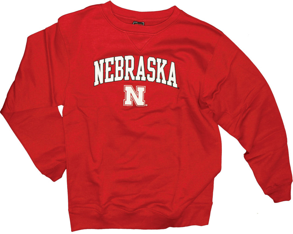 OS FLEECE CREW RED WR