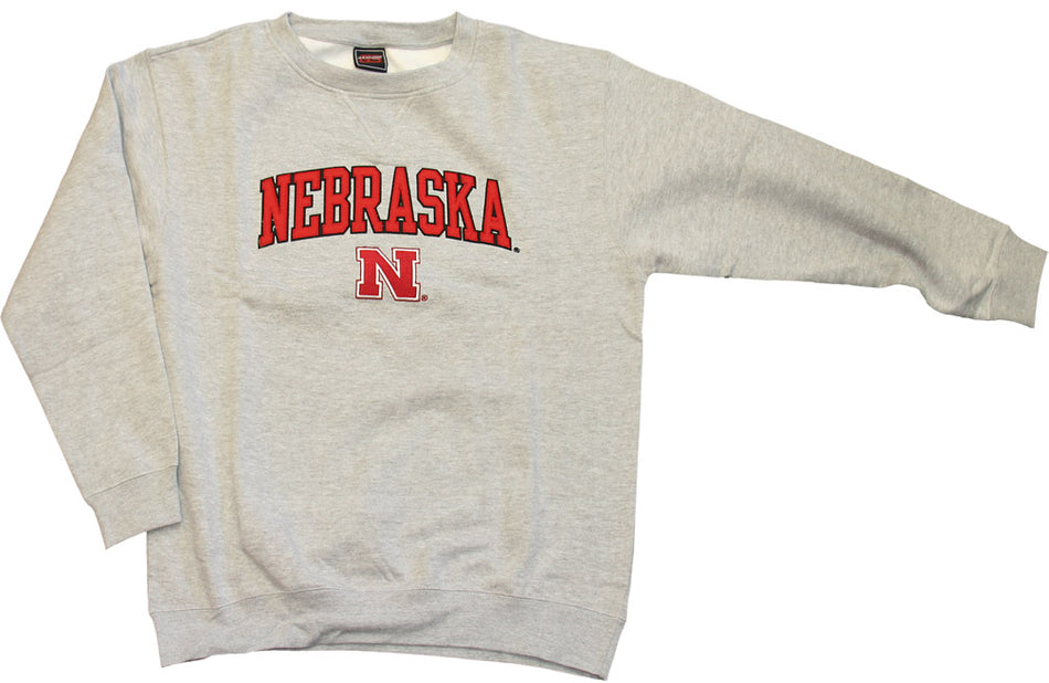 OS FLEECE CREW GRAY WR