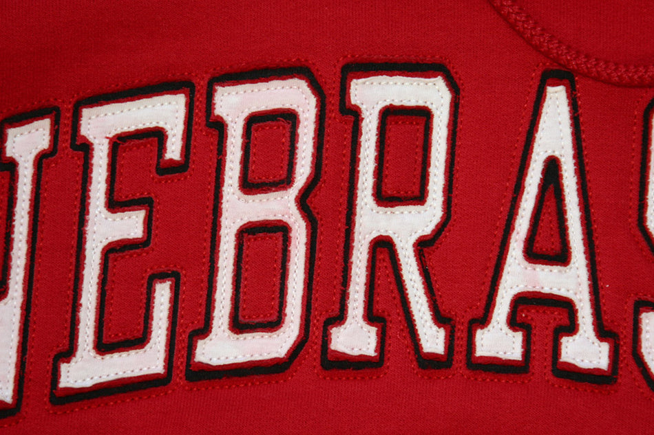 Red Nebraska Varsity Hoodie