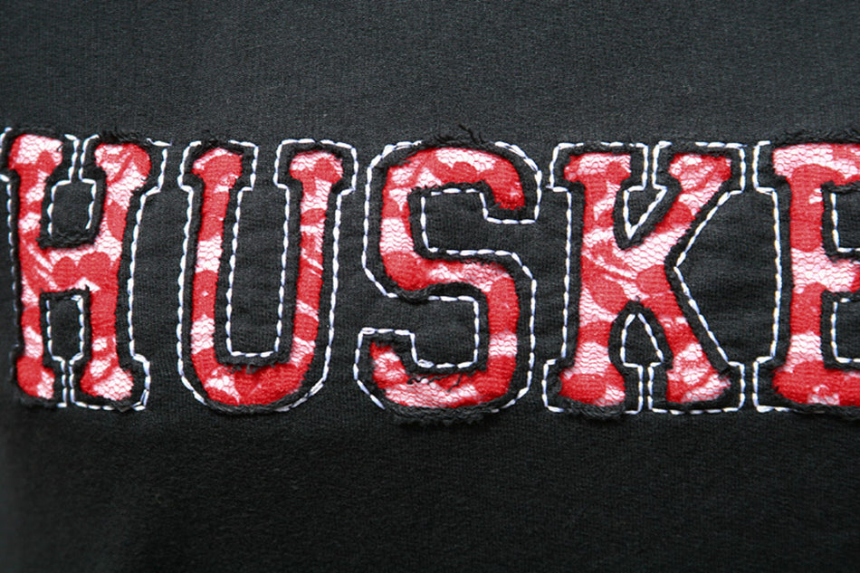 Lace Applique Pullover