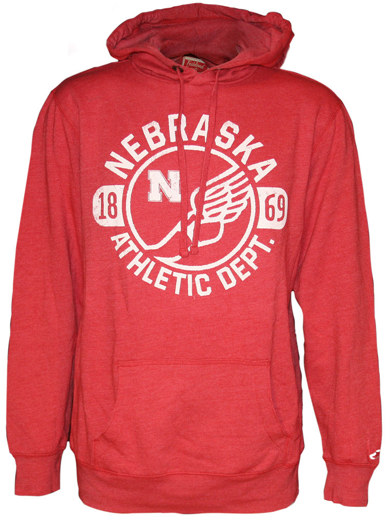 Husker Red Tri-Blend Hoody League