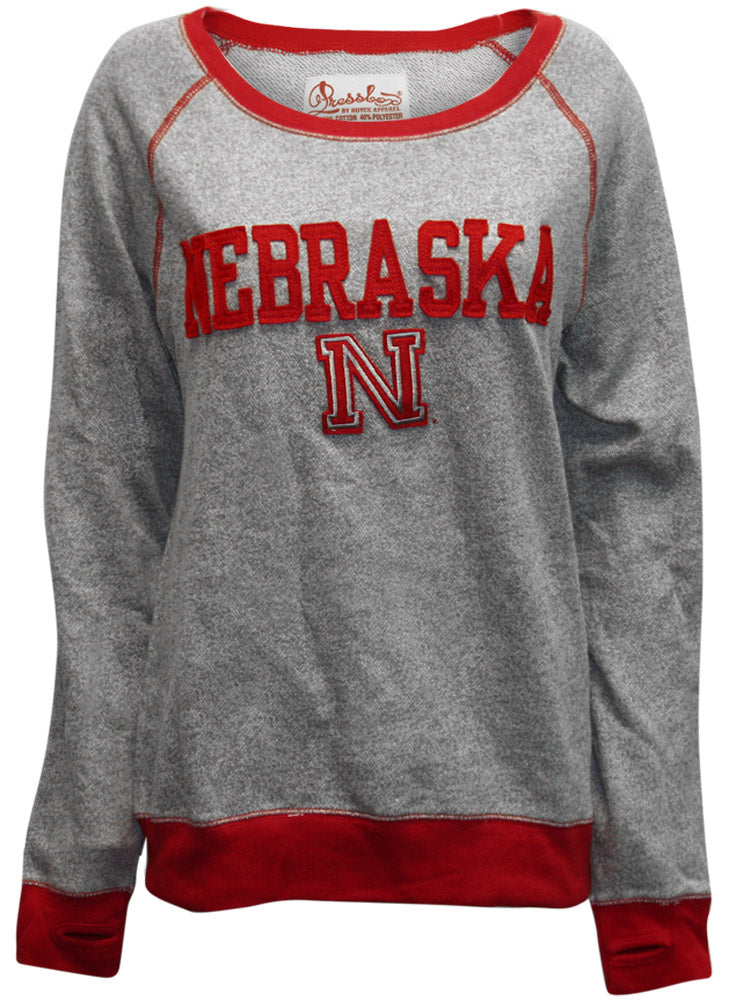 Grey/Red NE Thumbholes Pressbox