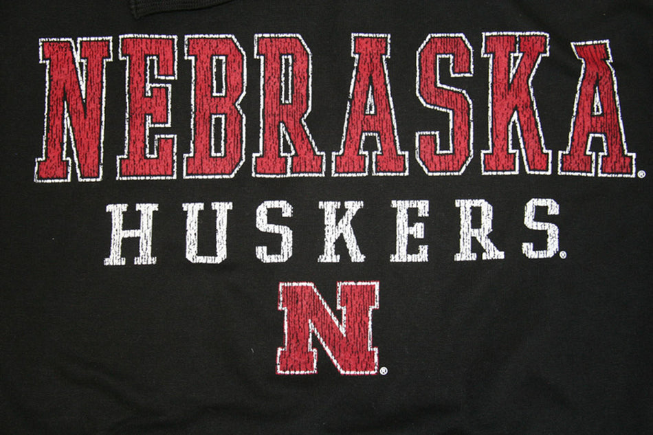 Nebraska Huskers Black Hoody