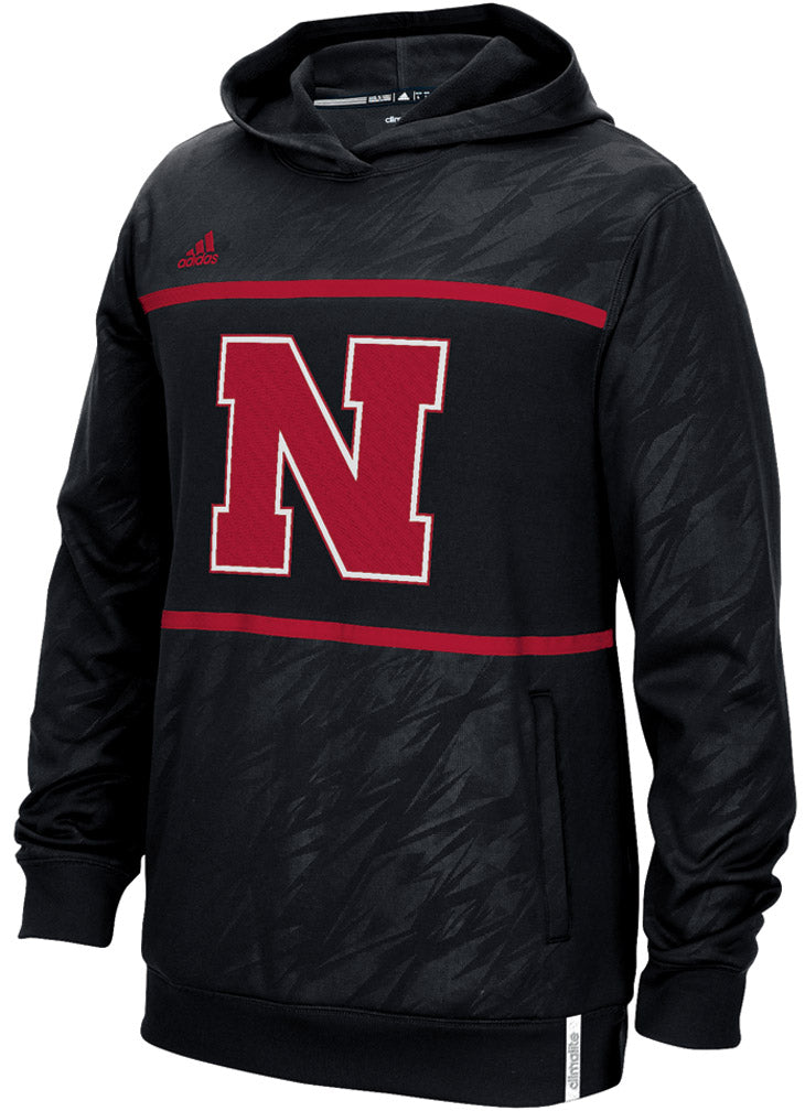 Huskers Shock Energy Pullover Hoodie - Black