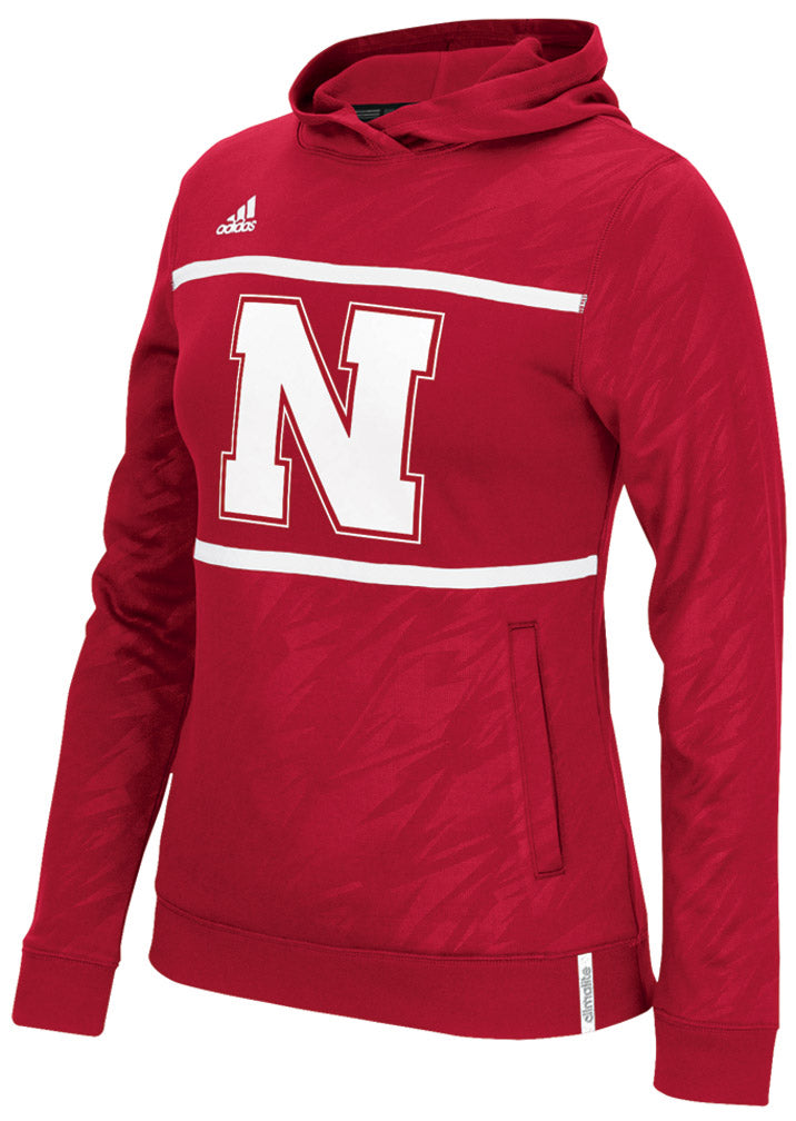 Ladies Adidas NU Shock Energy Hoodie - Red