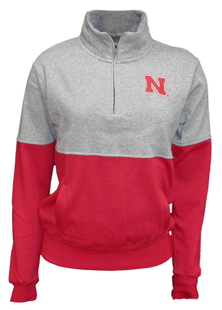 Husker Spirit Ladies 1/4 Zip