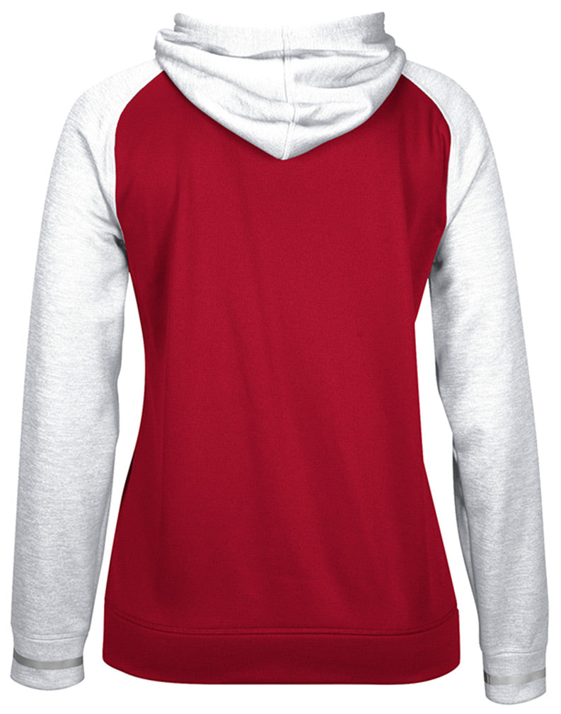 Adidas Red N White Pullover Husker Hoody