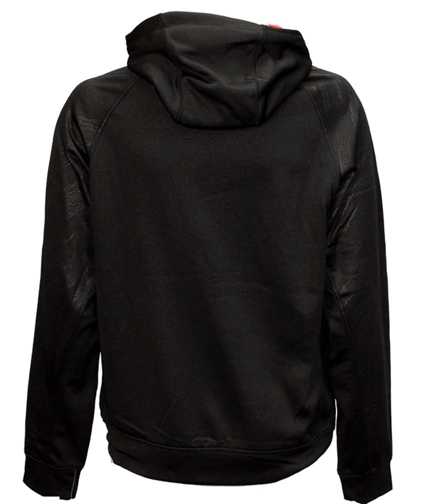 Nebraska Full Zip Embossed Hoodie
