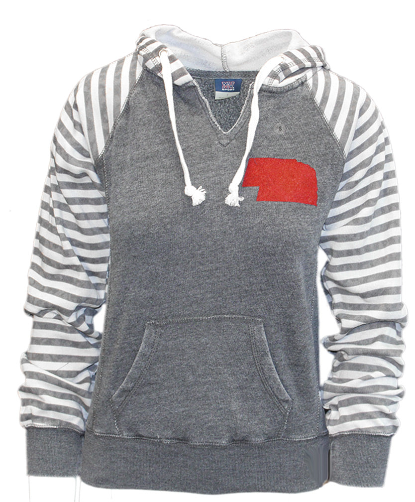 Washed Striped Nebraska Ash Hood