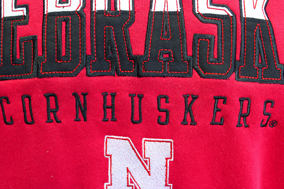 Red Nebraska Champ Huddle Up Hoodie