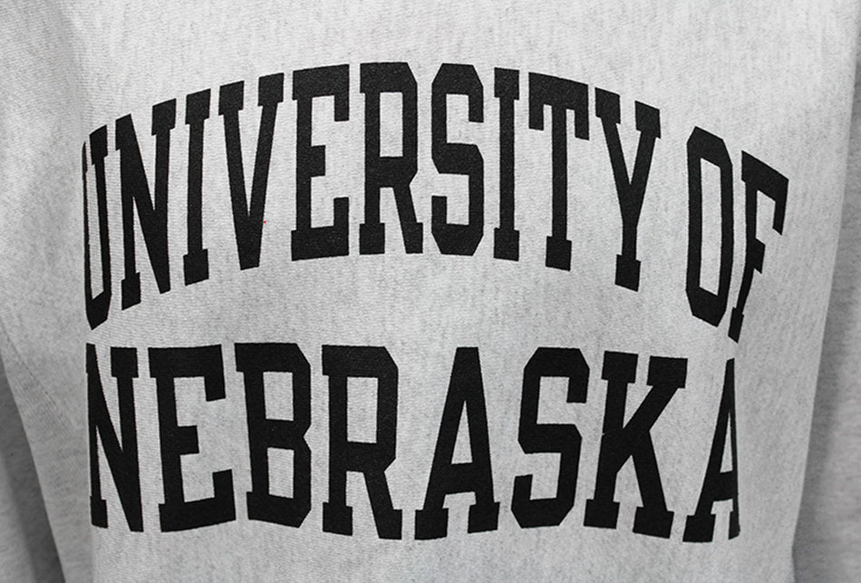 Silver Gray Arch Crew Sweatshirt