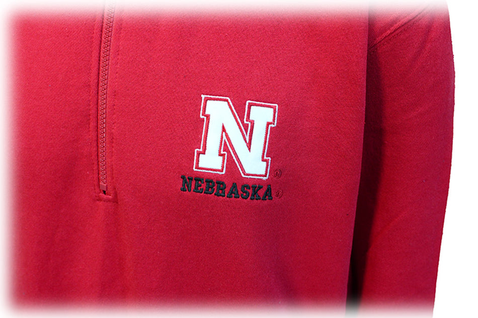 Red Fleece Zone 14 Zip Col