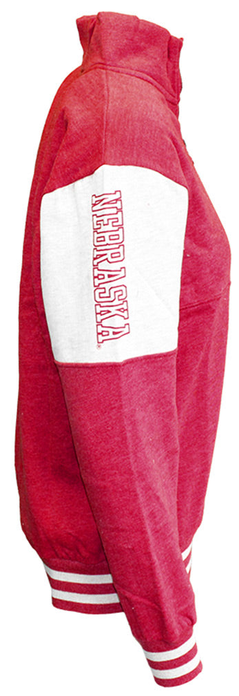 Huskers NU Seal Mock Neck Quarter Zip