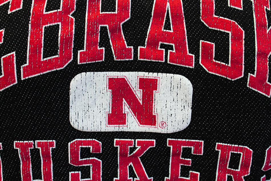 N Huskers Criss Cross Terry Hoodie