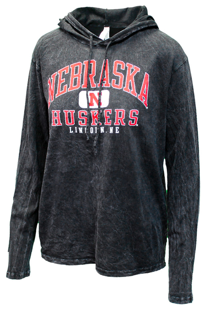 Nebraska Huskers Mineral Wash Hoodie