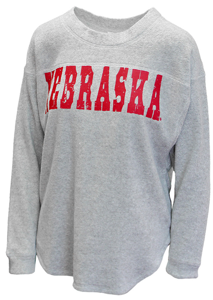 Ladies Nebraska Huskers Sherpa