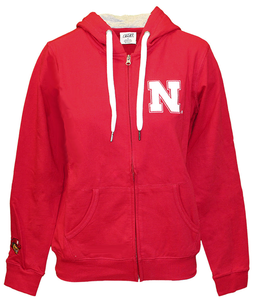 Nebraska Gals Full Zip Bling Hoody