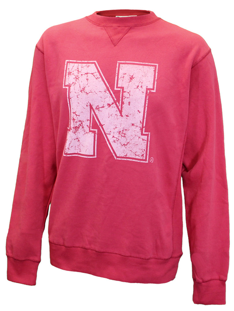 Big Husker N Sandblast Crew Sweat