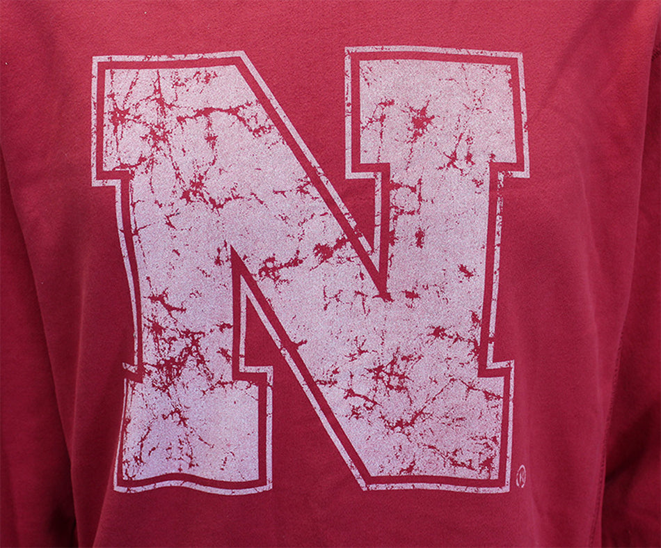 Big Husker N Sandblast Crew Sweat