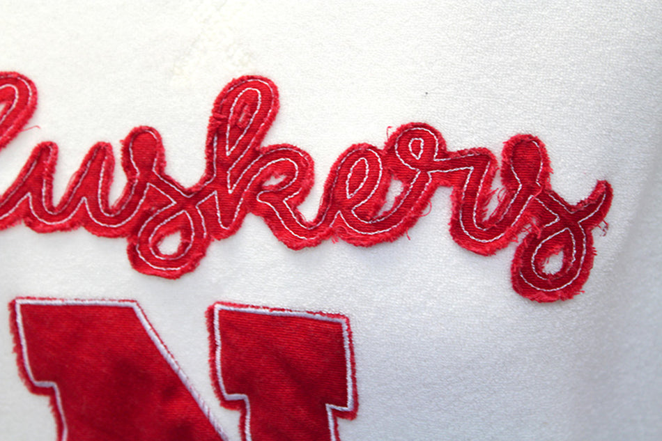 Huskers V-Neck Terry Sweatshirt