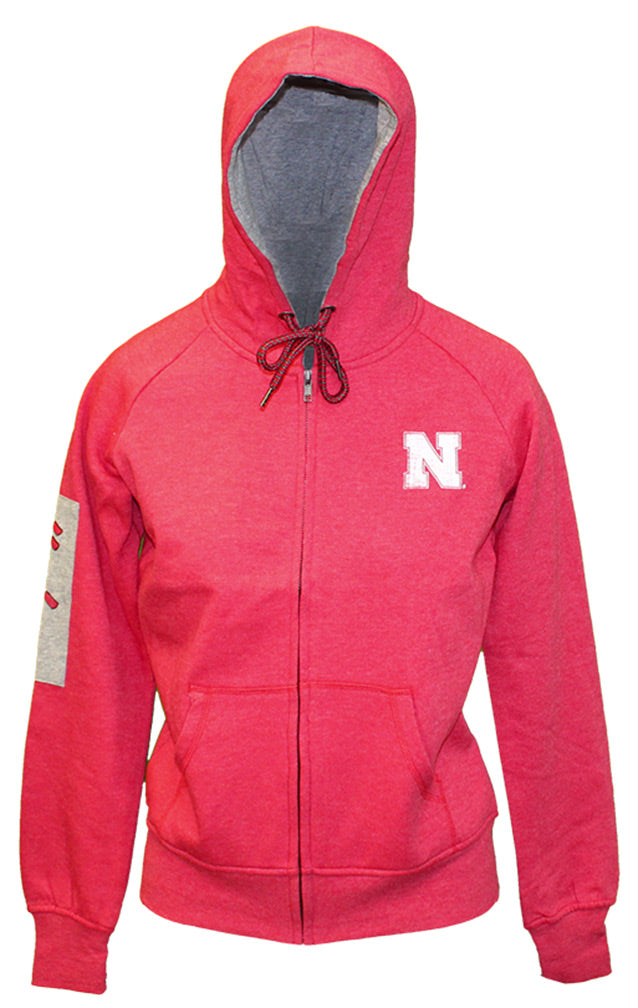 Huskers N Platform Full Zip Hoodie