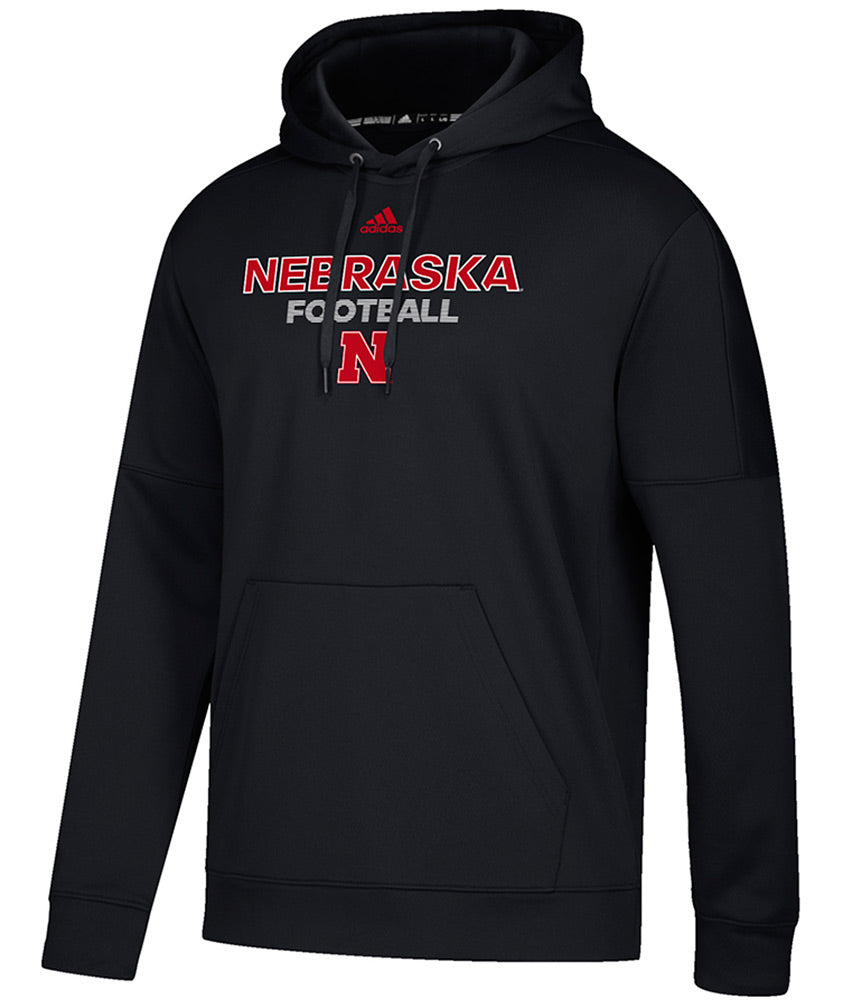 Adidas Husker Football Sideline Rush Hoodie