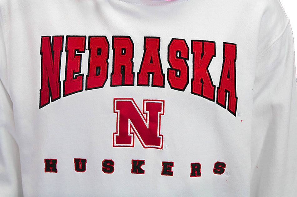 Nebraska Playbook Embroidery Col Hoodie