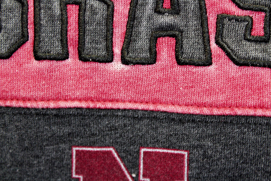Huskers Hit Split Crewneck