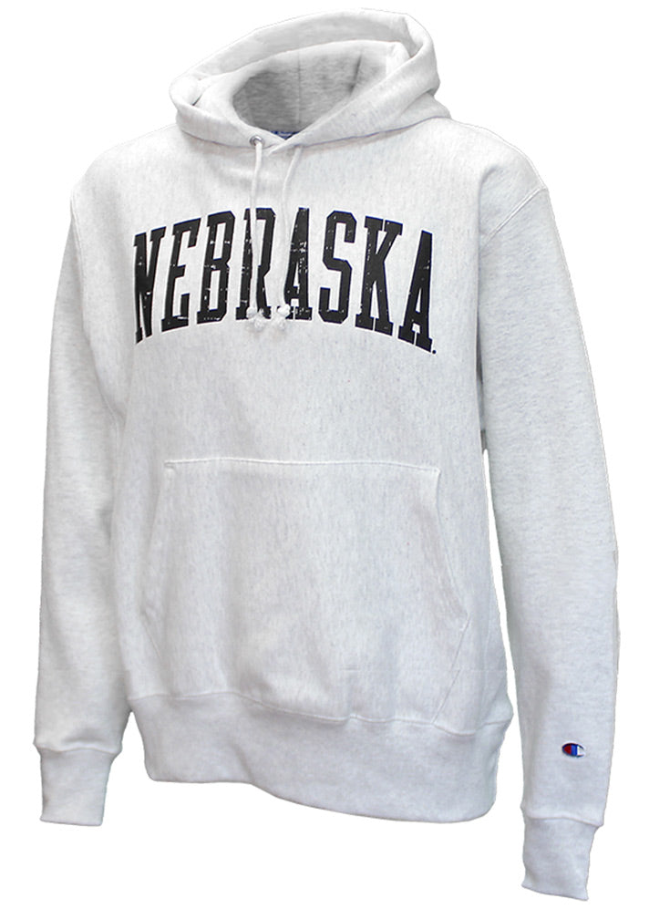 Nebraska Reverse Weave Champion Hoodie