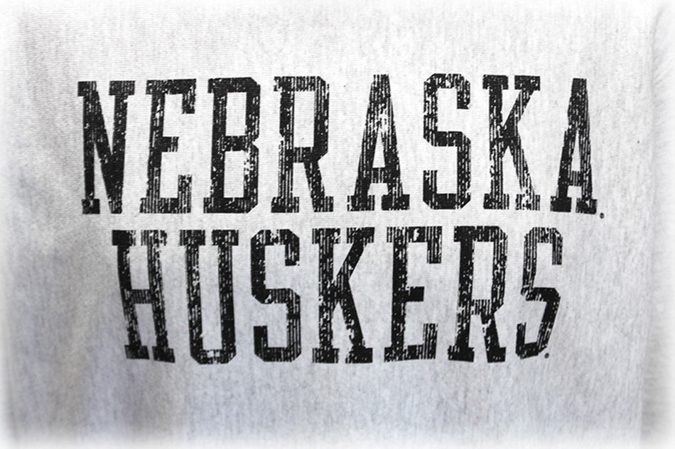 Nebraska Reverse Weave Champion Crew - Steel