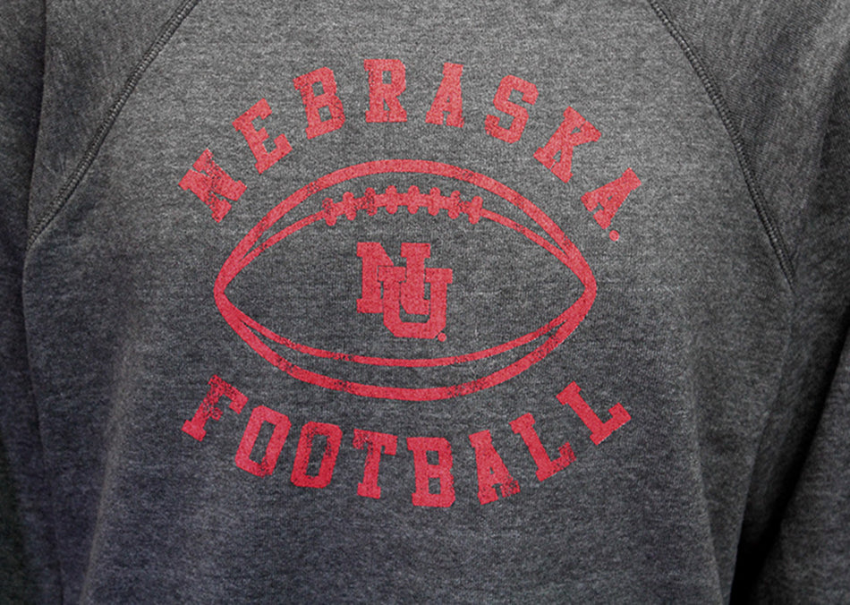 Nebraska Football Triblend Crew