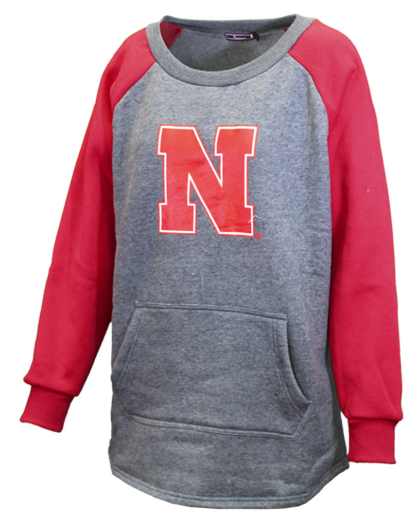 Womens Nebraska Pocket Crew