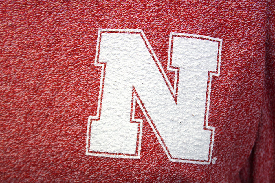 Nebraska Womens Wooly Terry Crew