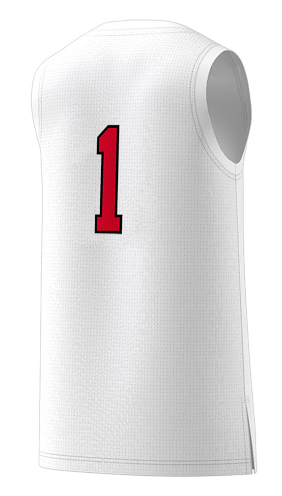 Adidas Huskers Home Basketball Jersey No. 1