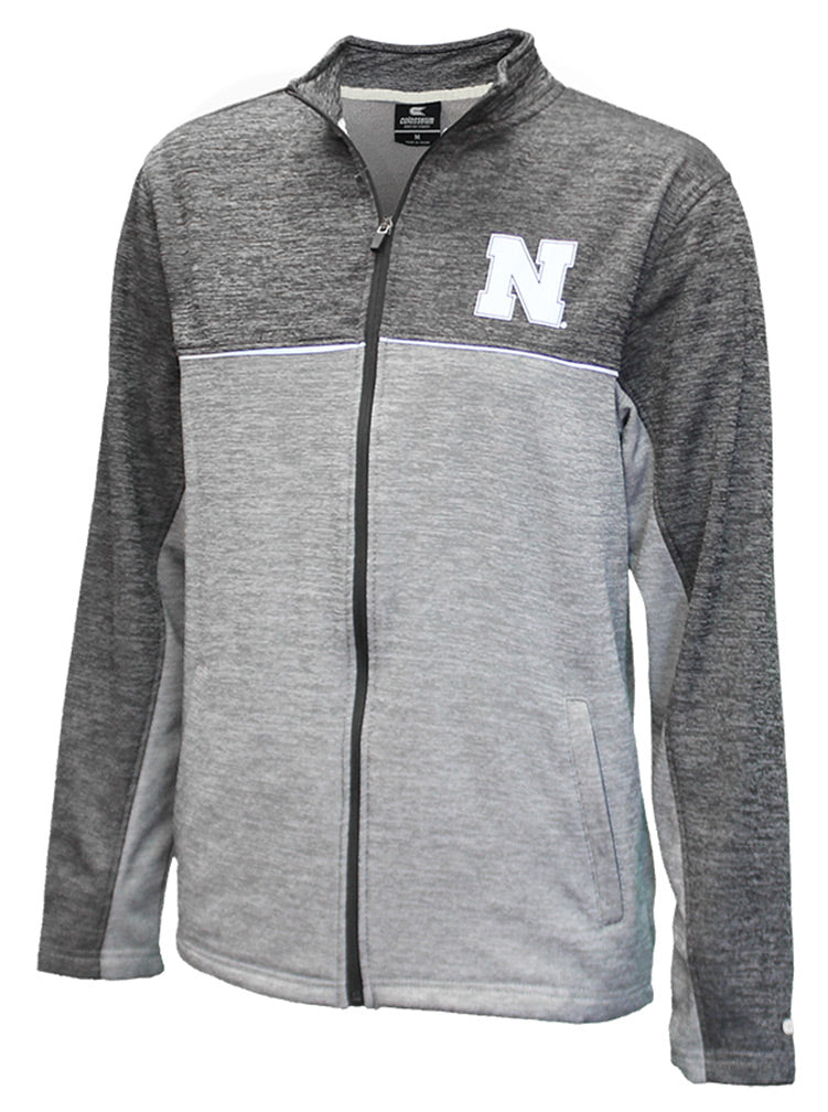 Nebraska Tonal Banked FZ  Hoodie