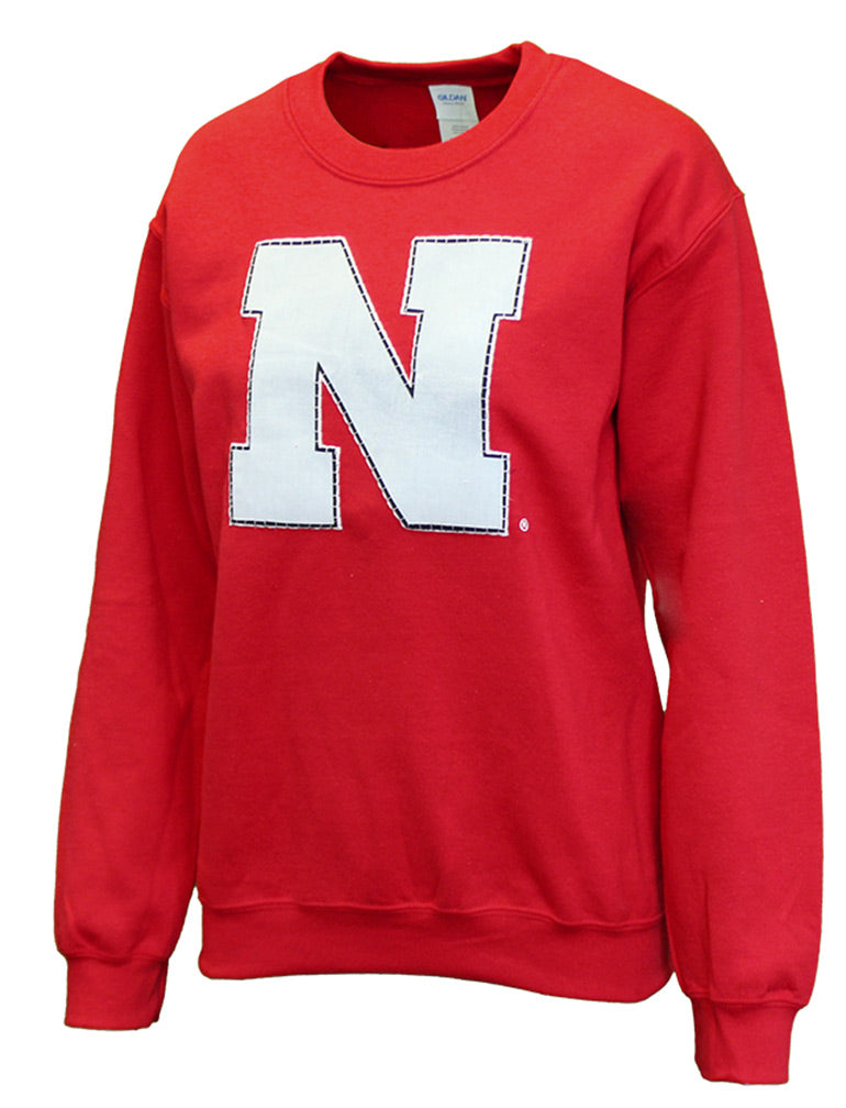 Ladies Nebraska N Crew
