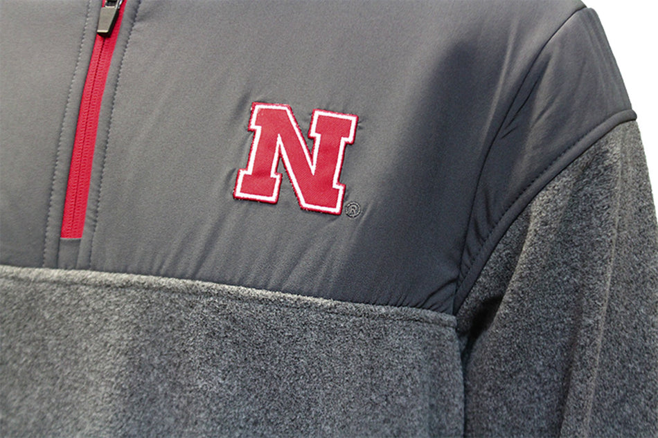 Nebraska Iso Quarter Zip