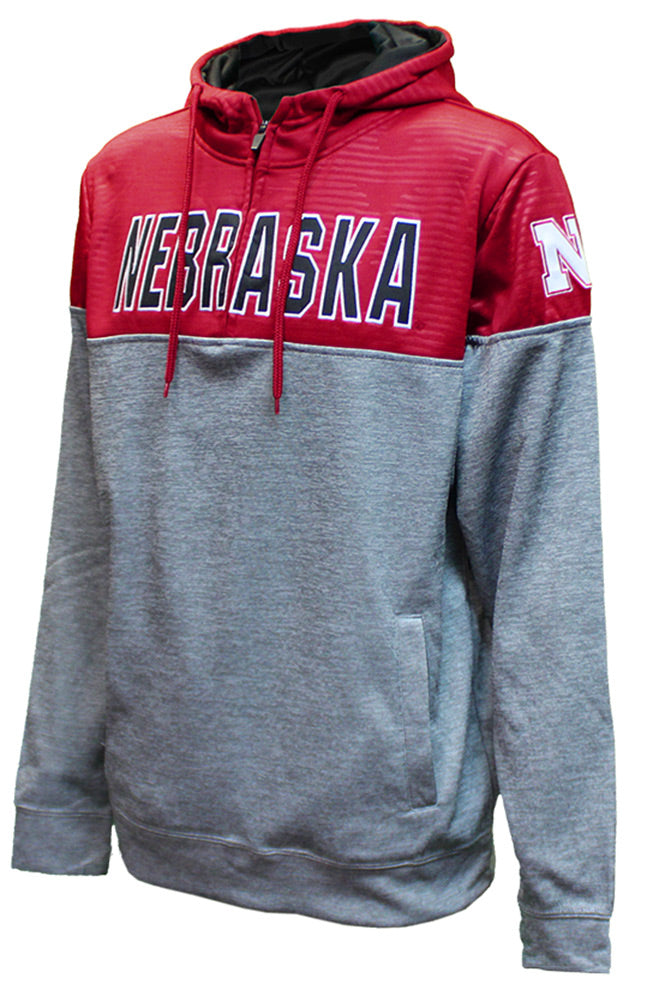 Nebraska Quarter Zip Hoodie