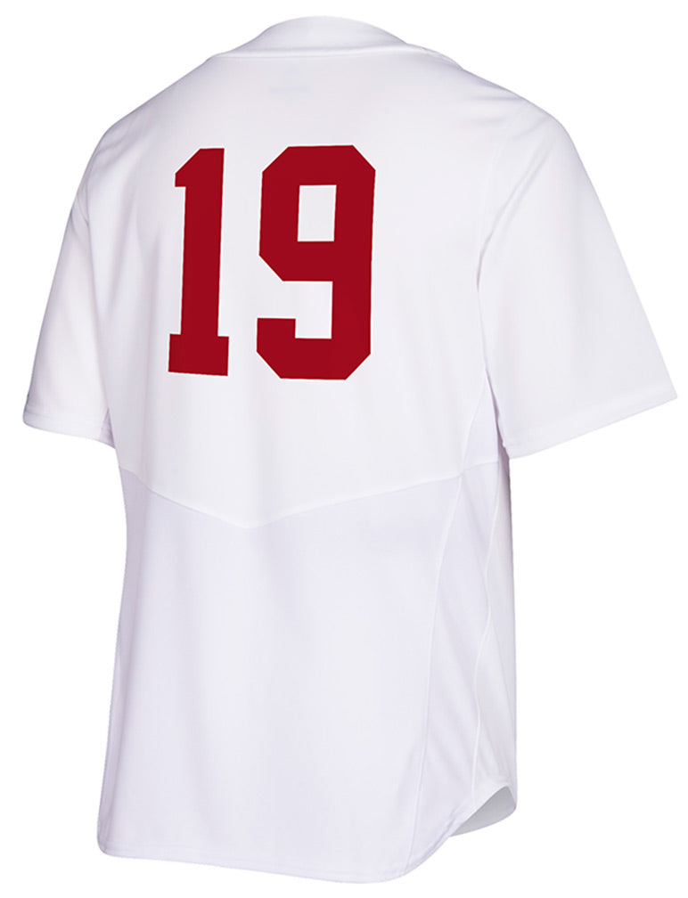Adidas Buttoned Diamond King Baseball Jersey