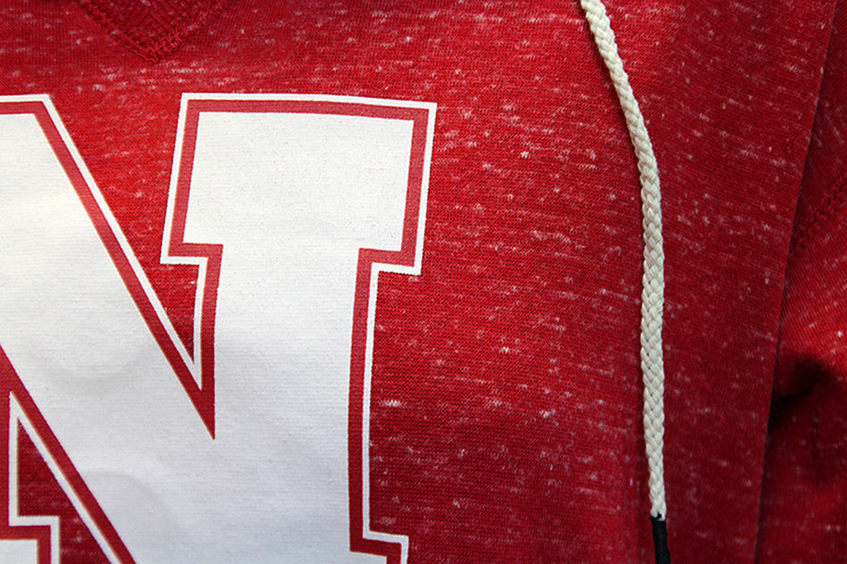 Ladies Nebraska VNeck Hoodie