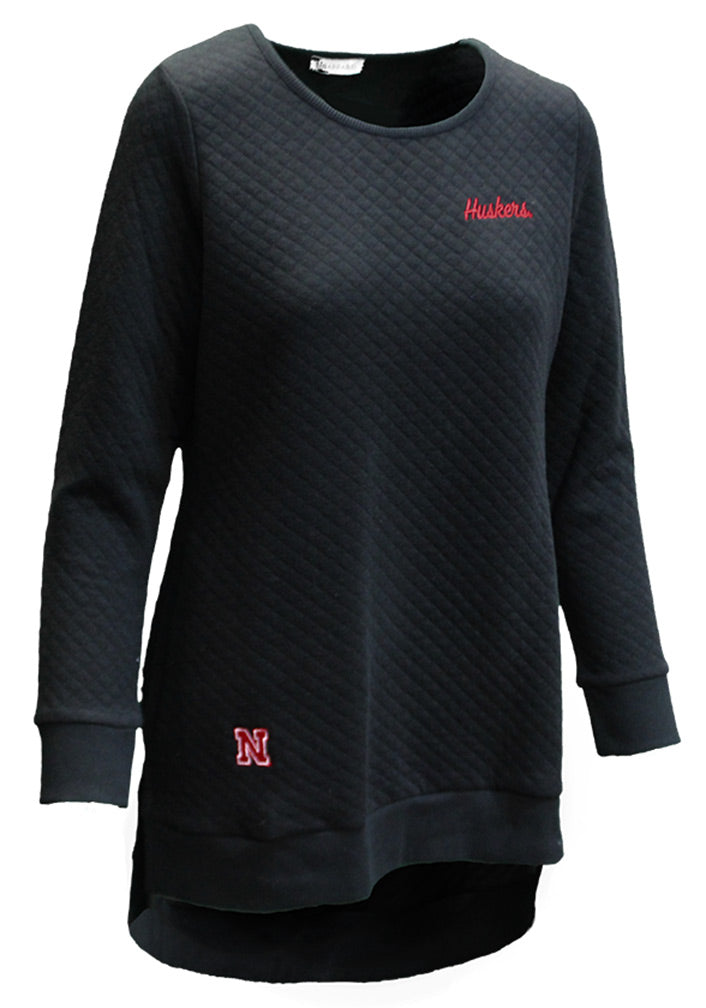 Husker Womens Quilted Pocket Tunic