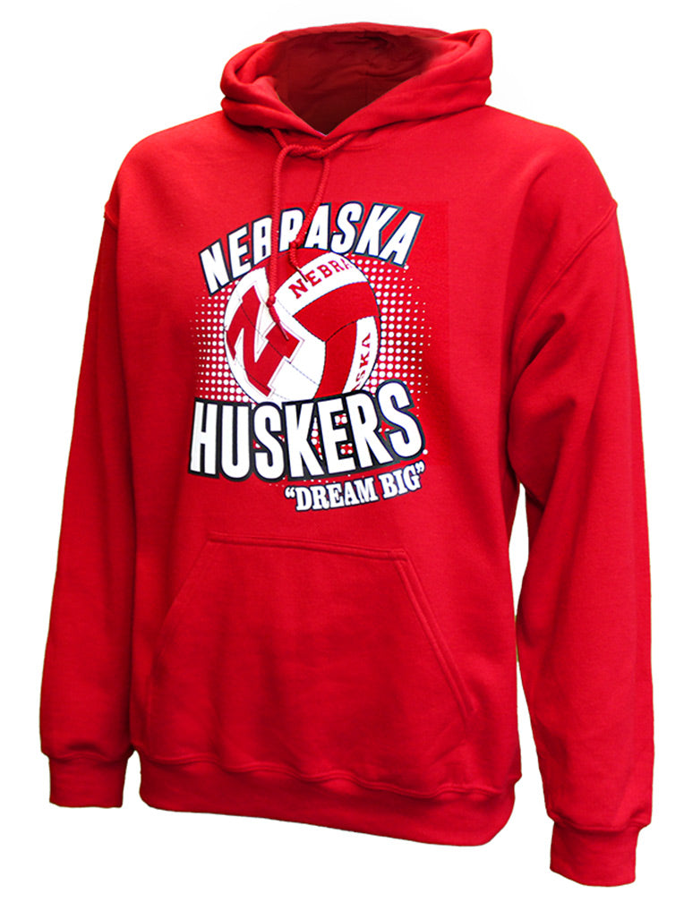 Huskers Dream Big Volleyball Hoodie
