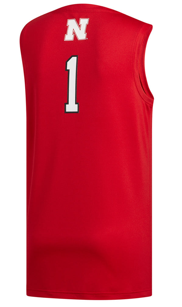 Adidas Nebraska Swingman 1 Basketball Jersey